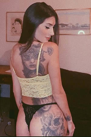 Tattooed Brazilian Escort Girl